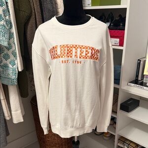 Volunteers White Sweater